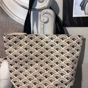 Cannes Canvas Tote by Karl Lagerfeld